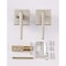 Sure-Loc Hardware Sure-Loc Hardware Basel Square Privacy Lever, Reversible Handing, Satin Nickel BS102-SQ 15 - alternate 2